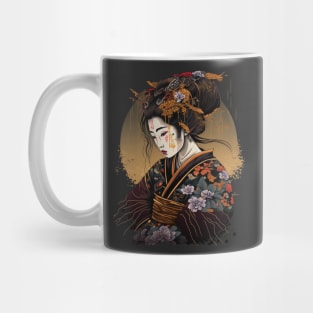 Japanese Golden lady Mug